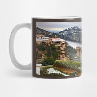 Varlaam & Roussanou monasteries - Meteora Mug